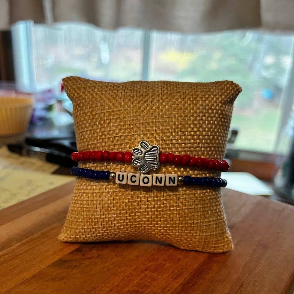 U-C-O-N-N 💙🐾 bracelets